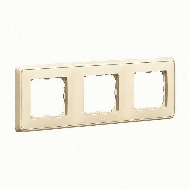 Рамка 3-постовая Legrand Cariva слоновая кость 773753 Фото № 1