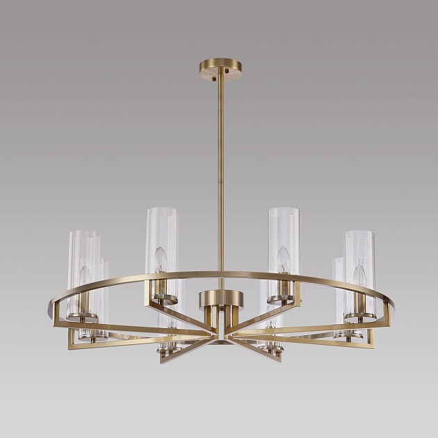 Подвесная люстра iLamp Evolution 6806-8 QGD изображение 1 Подвесная люстра iLamp Evolution 6806-8 QGD Фото № 1