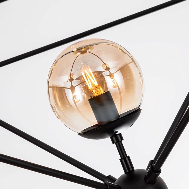 Подвесная люстра Arte Lamp Bolla A1664SP-15BK Фото № 3
