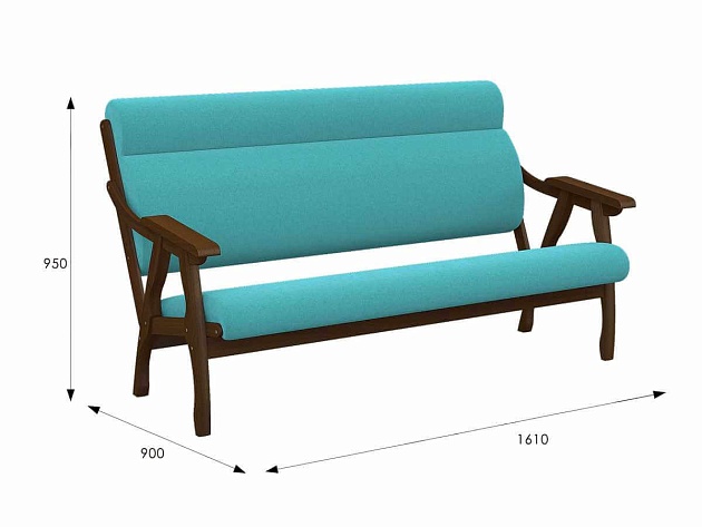 Диван Мебелик Вега 10 007541 изображение 3 Диван Мебелик Вега 10 007541 Фото № 3