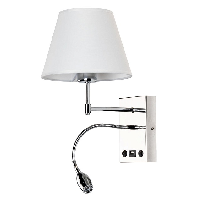 Бра Arte Lamp Elba A2581AP-2CC изображение 1 Бра Arte Lamp Elba A2581AP-2CC Фото № 1