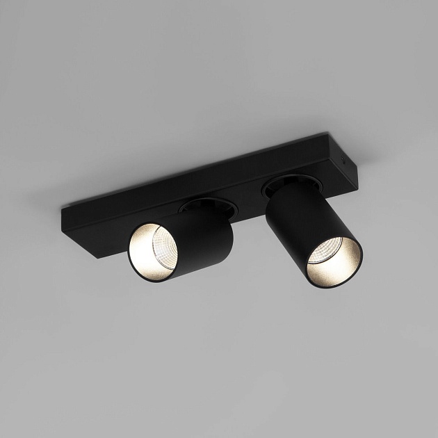 Светодиодный спот Eurosvet Flank 20139/2 Led черный Фото № 5