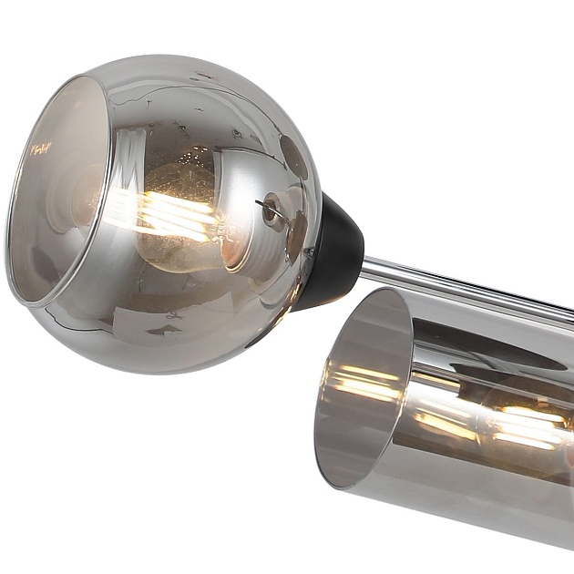 Потолочная люстра Illumico IL8243-4COU-79 BK CR изображение 2 Потолочная люстра Illumico IL8243-4COU-79 BK CR Фото № 2