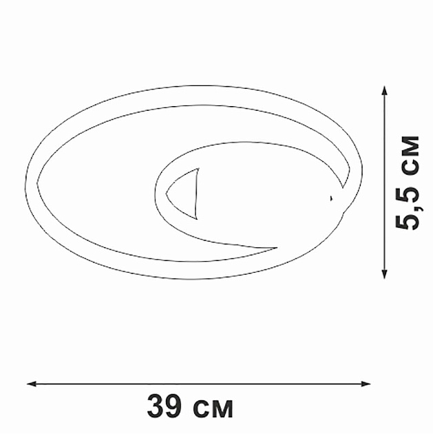 Потолочный светильник Vitaluce V3969-1/1PL Фото № 2