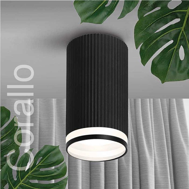 Потолочный светильник WOLTA WSL-GU10/03BL Фото № 1