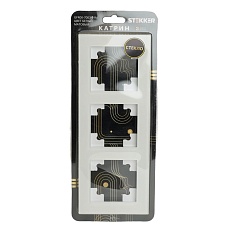 Рамка 3-постовая Stekker Катрин белый матовый GFR00-7003-01M 49596 1