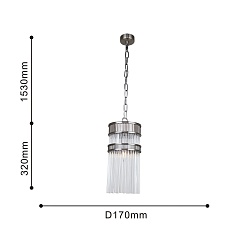 Подвесной светильник Favourite Turris 4201-1P 2