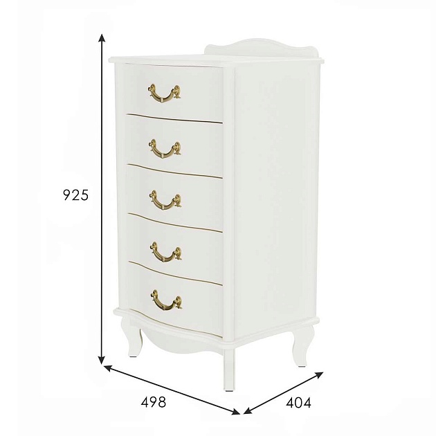 Комод Мебелик Джульетта 008547 изображение 3 Комод Мебелик Джульетта 008547 Фото № 3