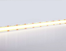 Светодиодная лента Ambrella Light GS4802 COB 616Led/19W m/ 24V IP20 4500K/ 5m*12mm*2mm (2 конт.) GS4802