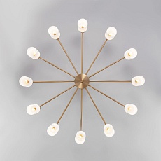 Потолочная люстра Eurosvet Vegga 70160/12 латунь Smart 2