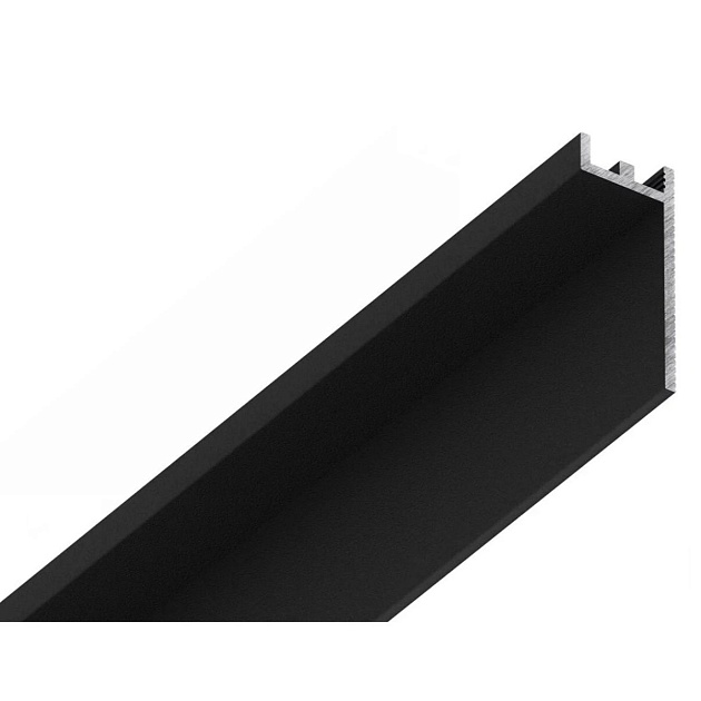 Теневой напольный плинтус FerGipps черный ПП 30 УТ000002193 Фото № 1