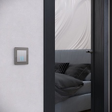 Рамка Werkel Acrylic на 1 пост графит W0012704 4690389184833 2