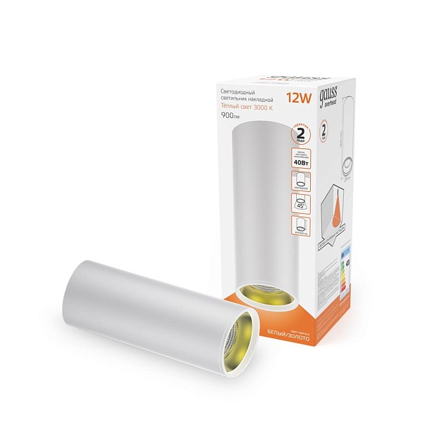 Потолочный светодиодный светильник Gauss Overhead HD012 Фото № 2