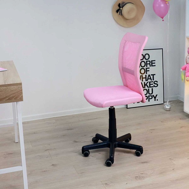 Детское кресло AksHome Tempo розовый, ткань + сетка 84760 Фото № 13