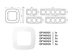 Рамка AMBRELLA VOLT OF140104 3