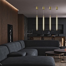 Подвесной светодиодный светильник IMEX Toscana PLC-7048-450-P_SGD 3