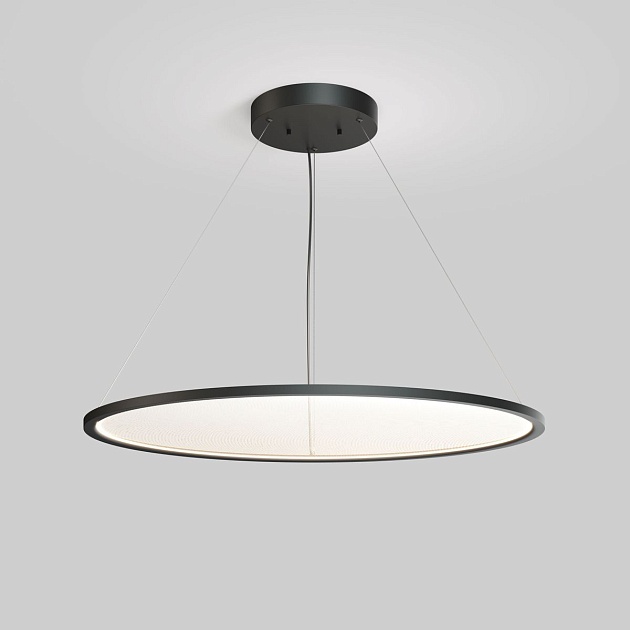 Подвесной горизонтальный светодиодный светильник Denkirs Veil DK6620-BK изображение 1 Подвесной горизонтальный светодиодный светильник Denkirs Veil DK6620-BK Фото № 1