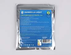 Светодиодная лента Ambrella Light 14,4W/m 180LED/m 2835SMD холодный белый 5M GS1303 2