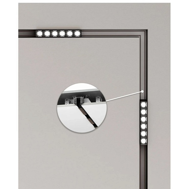 Трековый профиль FerGipps черный МТ 25 УТ000002601 изображение 4 Трековый профиль FerGipps черный МТ 25 УТ000002601 Фото № 4