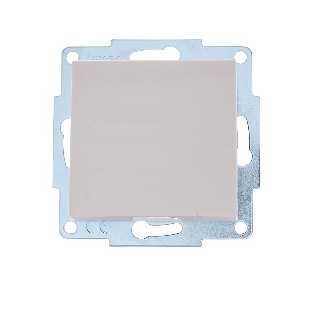 Выключатель Lezard Vesna кремовый 742-0388-100 Фото № 1