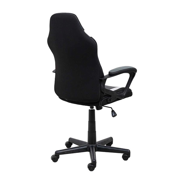 Игровое кресло AksHome Flaviy черный/серый/белый, ткань 86381 изображение 11 Игровое кресло AksHome Flaviy черный/серый/белый, ткань 86381 Фото № 11