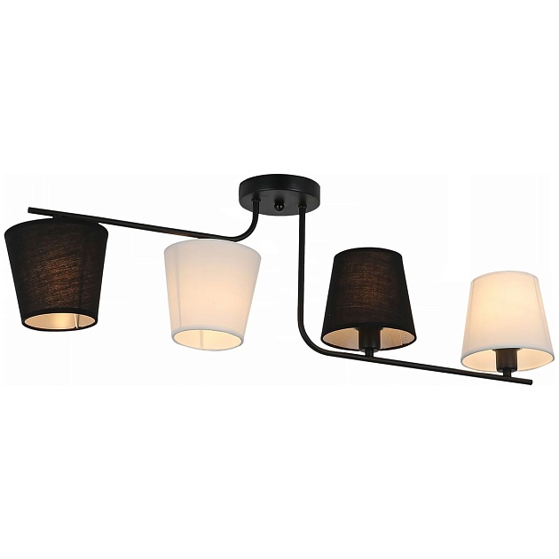 Потолочная люстра Illumico IL8134-4COU-79 BK изображение 1 Потолочная люстра Illumico IL8134-4COU-79 BK Фото № 1
