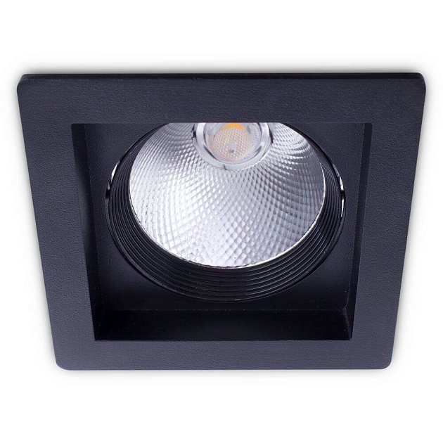 Встраиваемый светодиодный светильник Arte Lamp Privato A7007PL-1BK Фото № 1