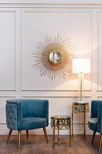 Журнальный стол Garda Decor 13RXFS5080M-Gold Фото № 2