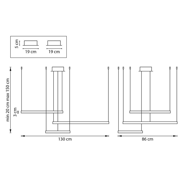 Люстра подвесная Saturno Lightstar 749223 Фото № 3