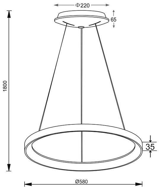Подвесной светодиодный светильник Deko-Light Merope 342195 Фото № 2