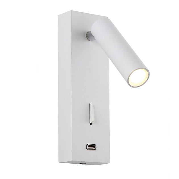 Настенный светильник Crystal Lux CLT 210W USB WH Фото № 3