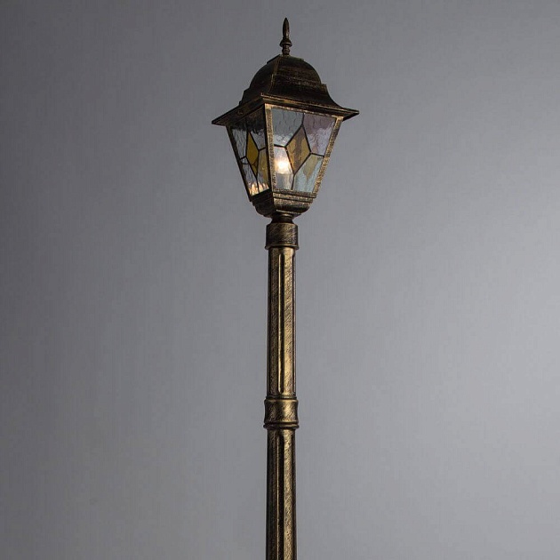 Садово-парковый светильник Arte Lamp Berlin A1017PA-1BN Фото № 3