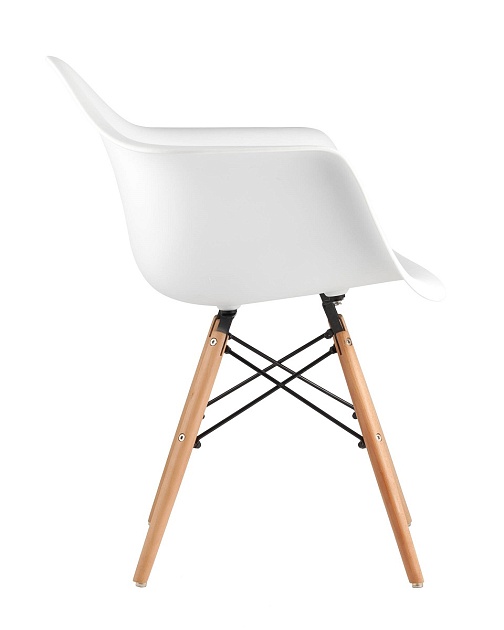 Стул Stool Group EAMES W белый DC-20070801 WHITE изображение 3 Стул Stool Group EAMES W белый DC-20070801 WHITE Фото № 3