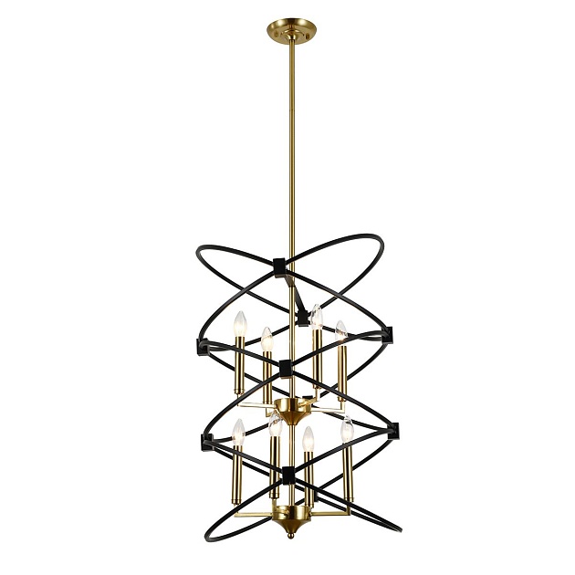 Подвесная люстра Indigo Trionfo V10020/8R Black V000486 Фото № 1