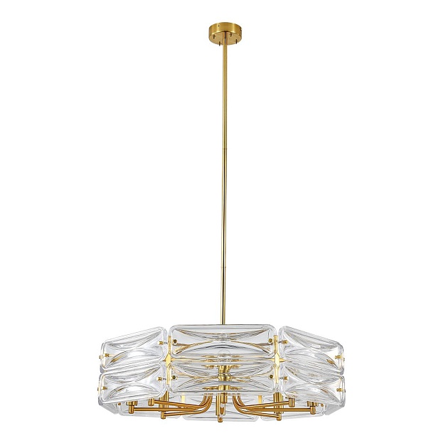 Подвесная люстра Indigo Zaffiro V12046/8P Brass V000499 изображение 4 Подвесная люстра Indigo Zaffiro V12046/8P Brass V000499 Фото № 4