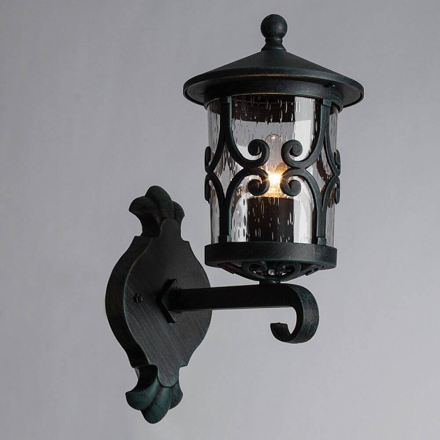 Уличный настенный светильник Arte Lamp Persia A1451AL-1BG Фото № 2