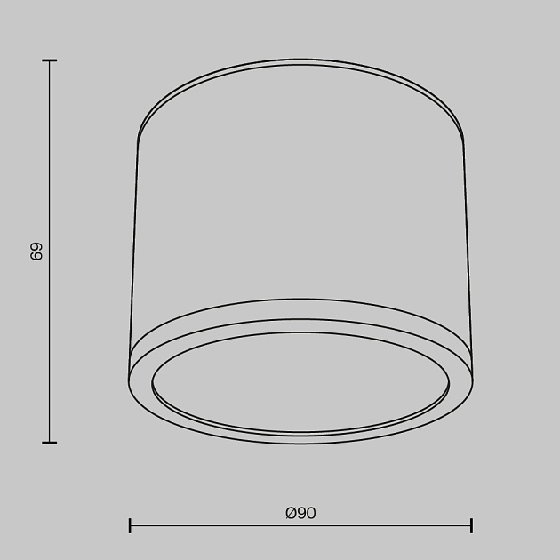 Потолочный светильник Maytoni Technical Rendo C095CL-GX53-B Фото № 6