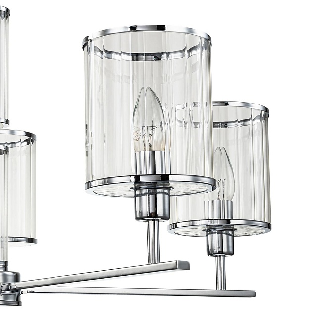 Подвесная люстра Indigo Dante 13022/5R Chrome V000411 изображение 2 Подвесная люстра Indigo Dante 13022/5R Chrome V000411 Фото № 2