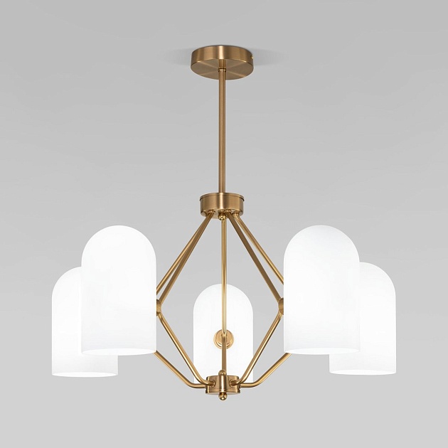 Подвесная люстра Eurosvet Bambola 60157/5 латунь Фото № 1