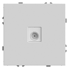 Розетка телевизионная TV Stekker Эмили белый фарфор RST00-5108-01 49875