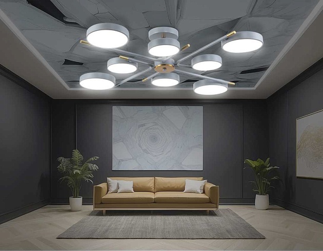 Люстра на штанге Ambrella light COMFORT FL516339 Фото № 5