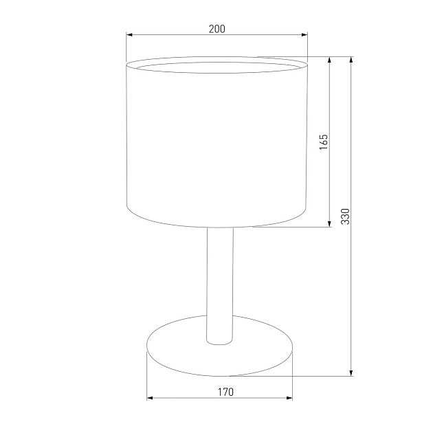 Настольная лампа TK Lighting 5219 Deva Graphite Фото № 3