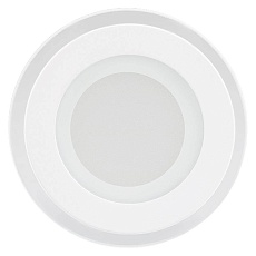 Встраиваемый светодиодный светильник Arlight LT-R96WH 6W Day White 014928 1