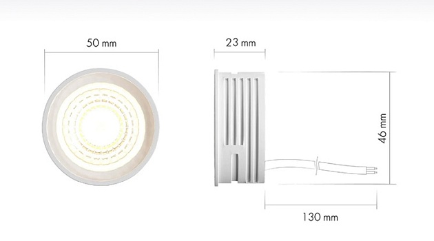 Светодиодный модуль Italline HL 7W/3000K Фото № 2