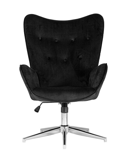 Поворотное кресло Stool Group Филадельфия регулируемое велюр черный FUCHS HLR-80 изображение 2 Поворотное кресло Stool Group Филадельфия регулируемое велюр черный FUCHS HLR-80 Фото № 2