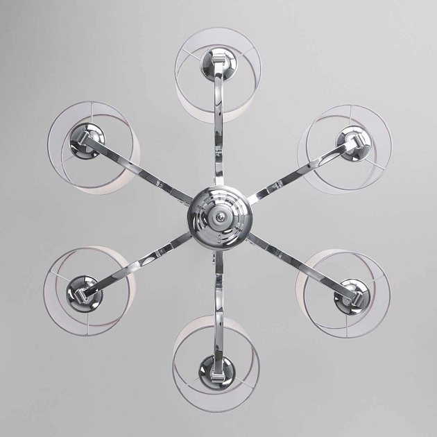 Подвесная люстра Eurosvet Fabiola 60124/6 хром Smart Фото № 4