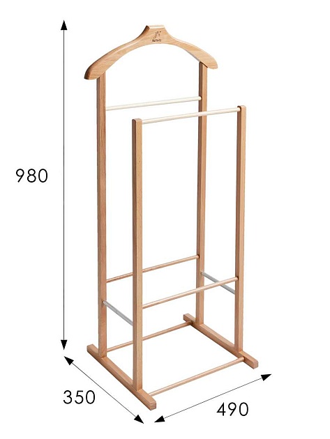 Гардеробная вешалка Мебелик В 27Н 008170 Фото № 3