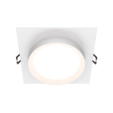 Встраиваемый светильник Maytoni Hoop DL086-GX53-SQ-W