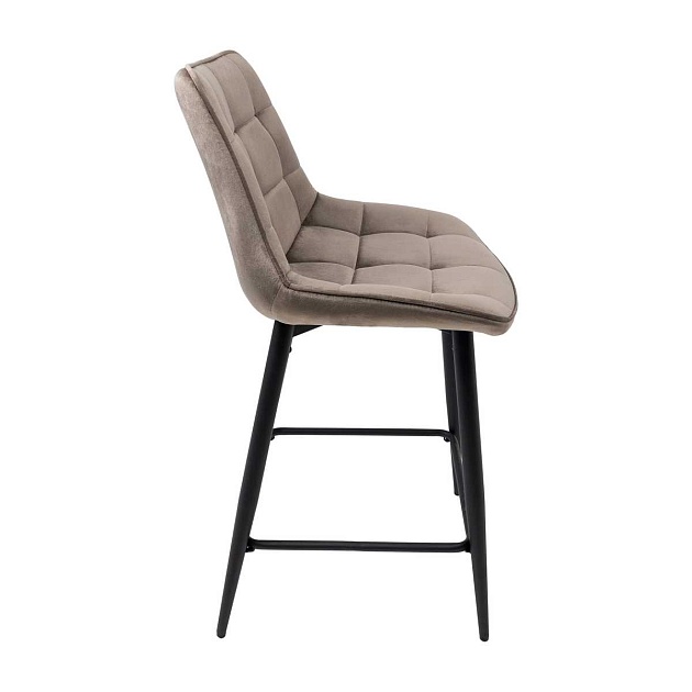 Полубарный стул AksHome Linx бежевый, велюр 86207 Фото № 9