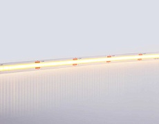 Светодиодная лента Ambrella Light GS4751 COB 528Led/14W m/ 24V IP20 3000K/ 5m*10mm*2mm (2 конт.) GS4751